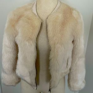 Forever 21 Faux Fur Satin Lined Bomber